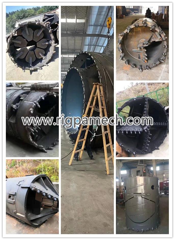 Drilling Tools Core Barrel with Roller Bit Drilling Rig Bucket Used for Rotary Drilling Rig