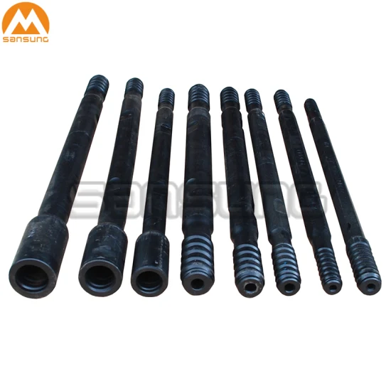 Hex Round Epiroc Atlas Copco Top Hammer Down The Hole DTH Rock Drilling Tapered Intergral Threaded Extension mm Mf Speed ​​Drill Rod zu verkaufen